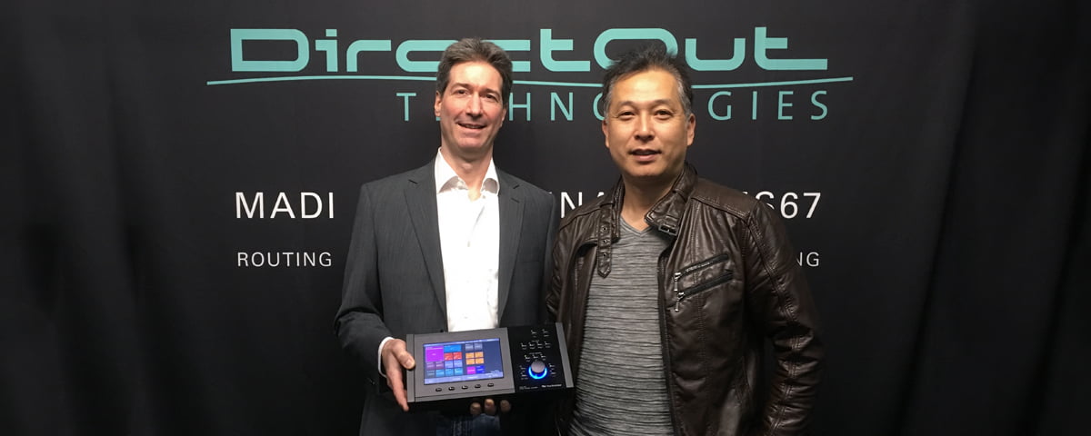 Surround Monitoring on a new level - VMC-102 - DirectOut