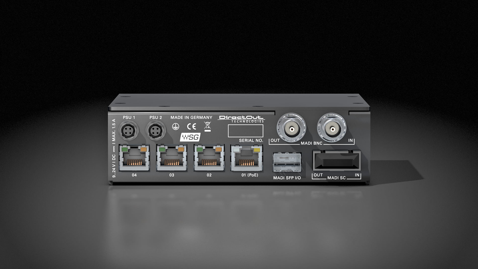 EXBOX.SG - SoundGrid / MADI Converter