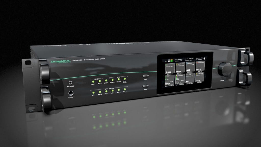 Prodigy Rx Interface MILAN.IO - MILAN Stream Audio Network interface card
