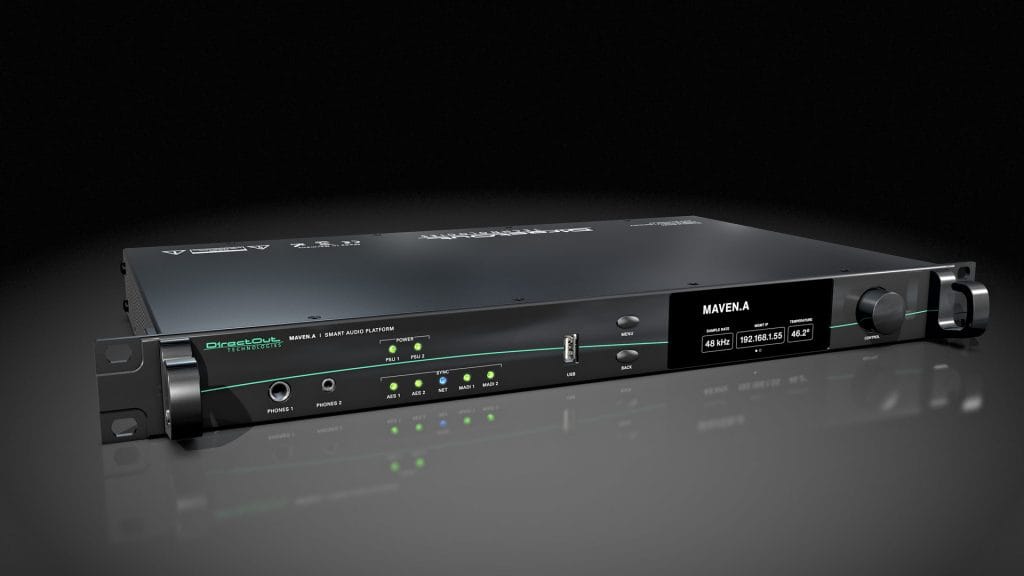 Milan Audio Network Example MILAN.IO - MILAN Stream Audio Network interface card