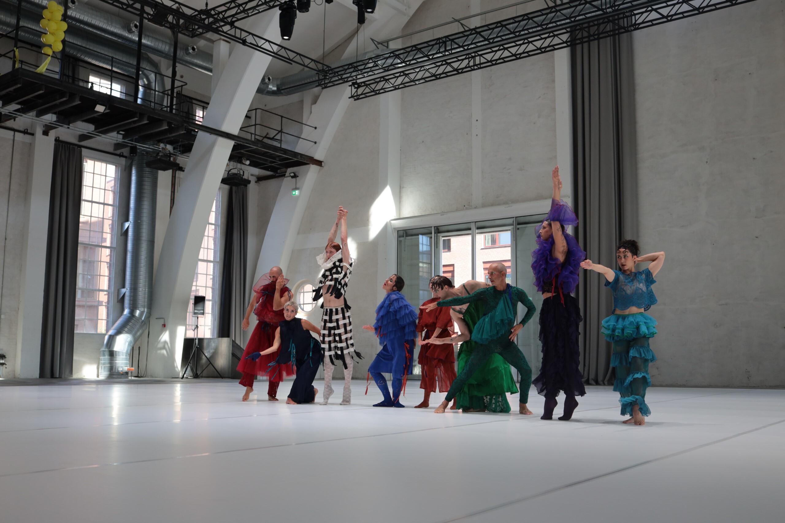 Dancers at Copenhagen Dansehallerne