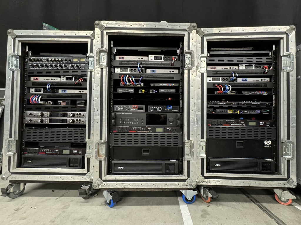 Linkin Park’s live show and performance stations, featuring a PRODIGY.MP