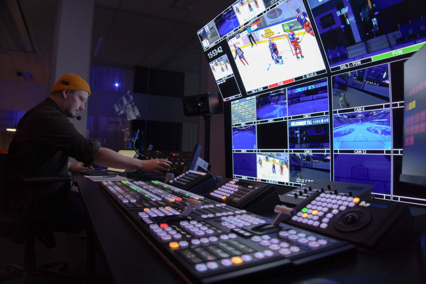 ROCsett PCR production @NEP Sweden room