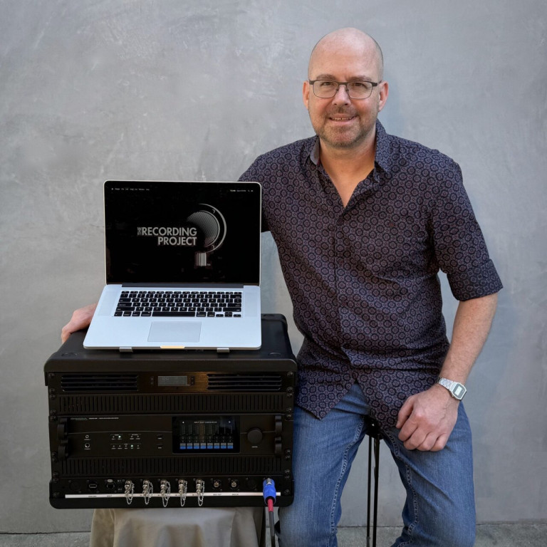 Ian Charbonneau, owner of ‘The Recording Project’.
