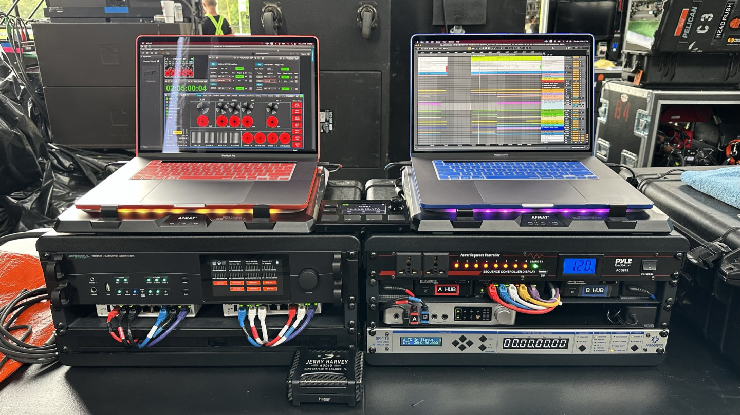 Kendrick Lamar’s touring system, featuring a PRODIGY.MP Kendrick Lamar’s touring system, featuring a PRODIGY.MP