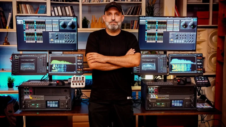 Fernando Rodrigues (Nando) with the two PRODIGY.MP rigs. Credit: P. Guedes Fernando Rodrigues (Nando) with the two PRODIGY.MP rigs. Credit: P. Guedes