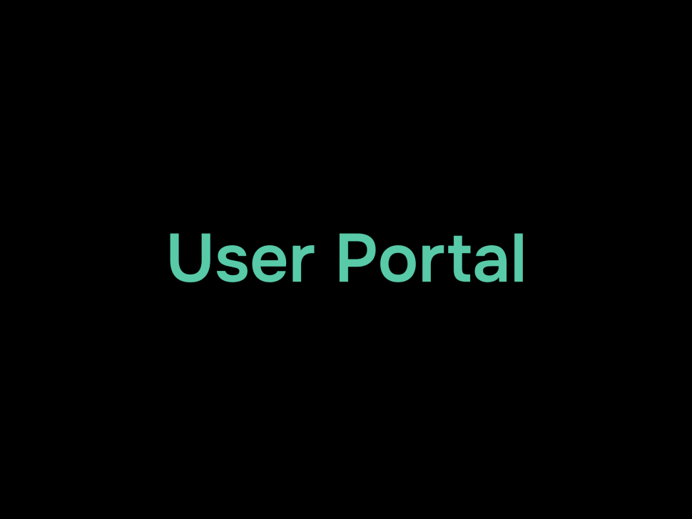 USER PORTAL