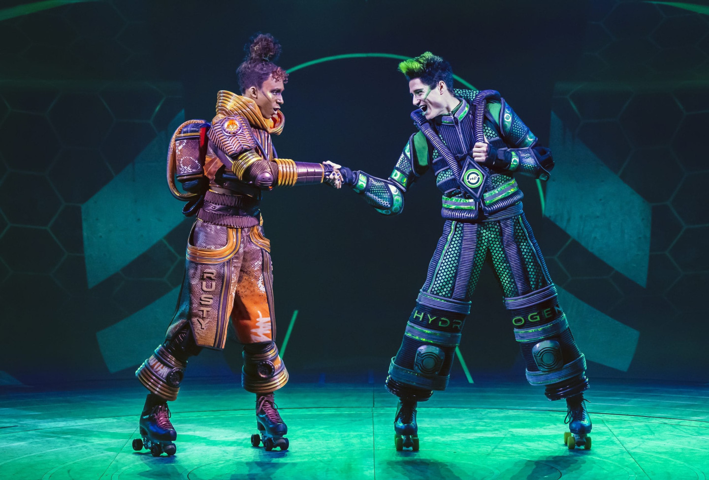 3_Jeevan Braich (Rusty) and Jaydon Vijn (Hydra) in Starlight Express (Photo Credit Pamela Raith)