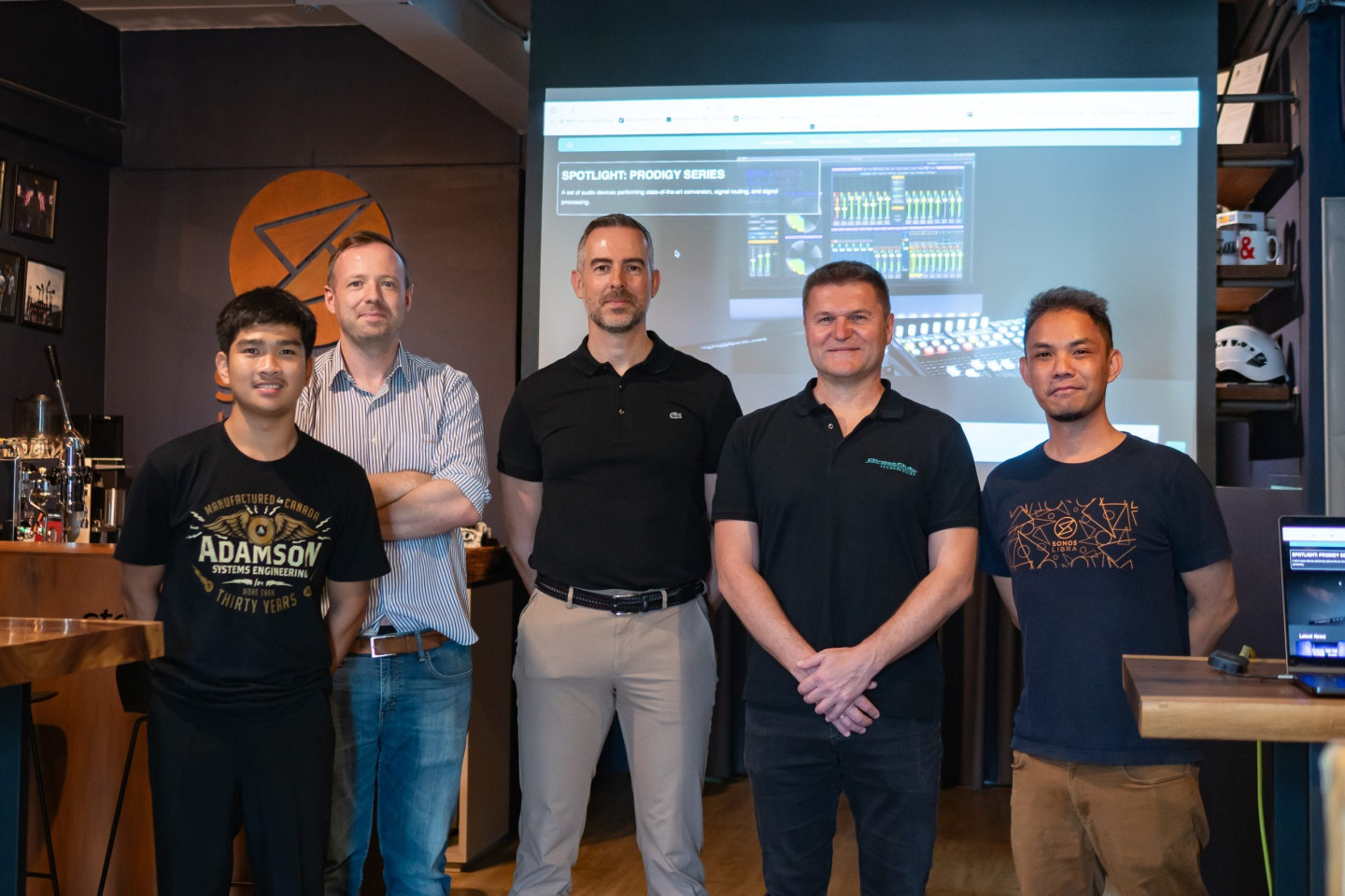 from left to right_Pakphoom Sununtha_Simon Rains_Alfonso Martin_Luca Giaroli_Nattapoom Pumipuntu