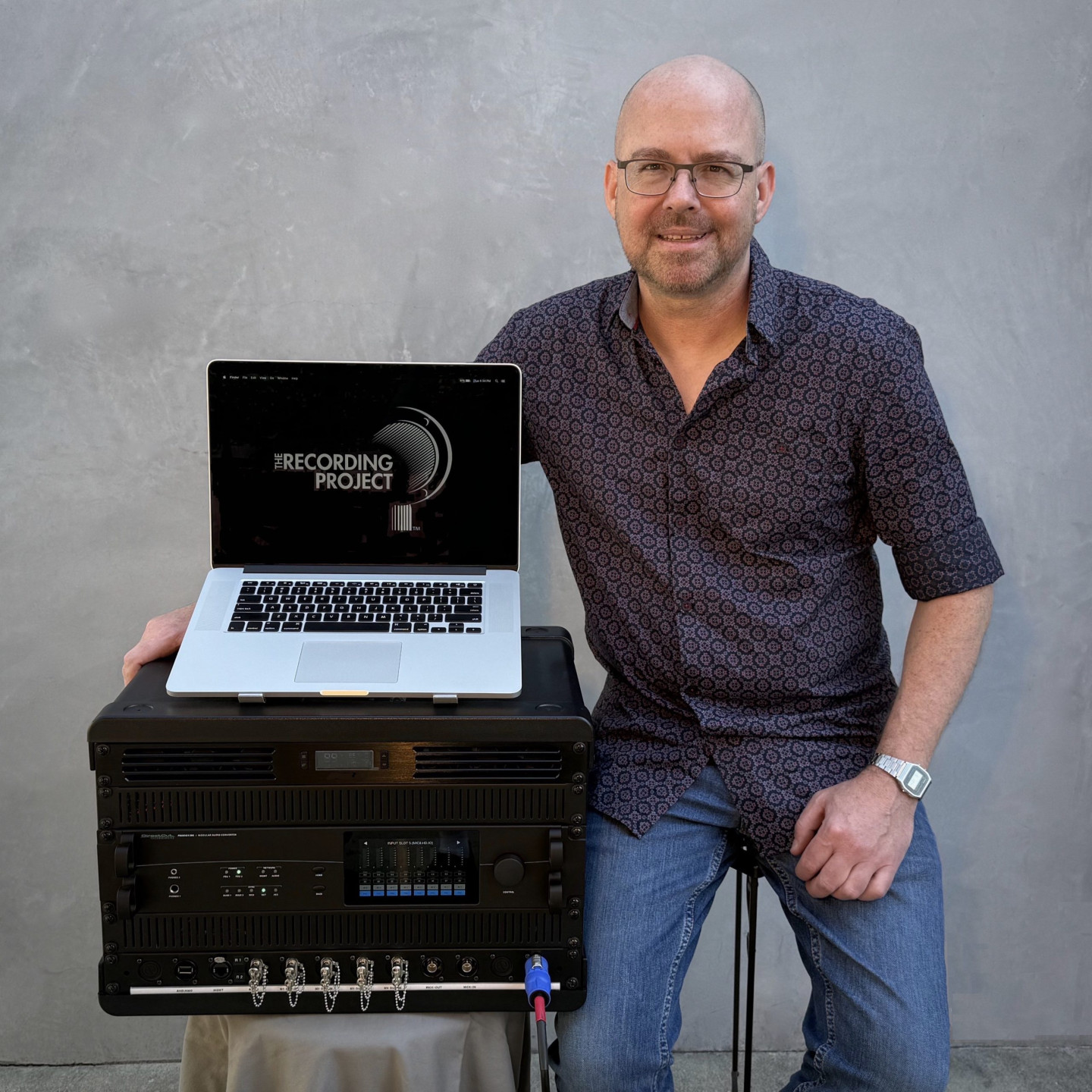 Ian Charbonneau, owner of ‘The Recording Project’.