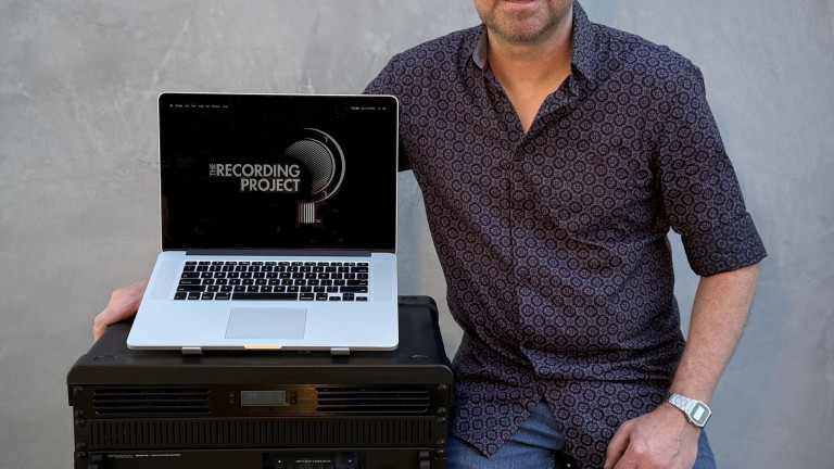 Ian Charbonneau, owner of ‘The Recording Project’.