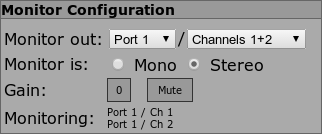 Monitor Configuration